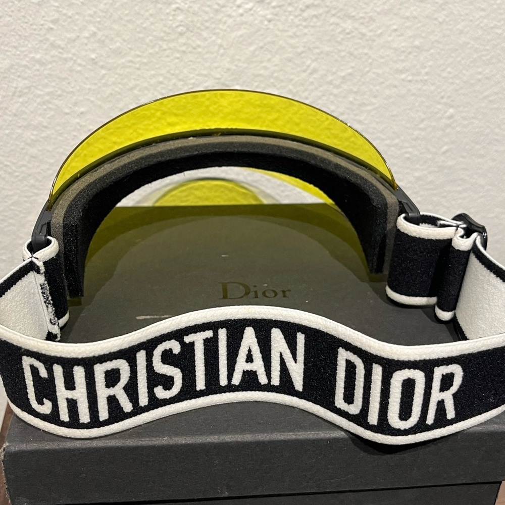 CHRISTIAN DIOR JADIOR DIORCLUB1 DIORIVIERA IBIZA SUN VISOR EYEWEAR SUN HAT - Picture 6 of 14